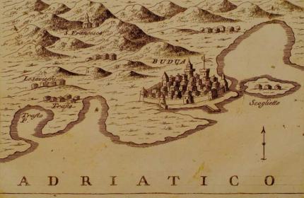 Budva History Map